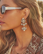 Calira Drop Gemstone Earrings