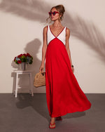 Alexandrea Colorblock Maxi Dress