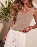 Ciao For Now Knit Tank Top