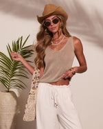 Ciao For Now Knit Tank Top