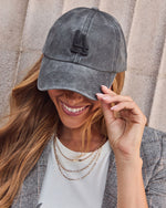 Black % LA Native Baseball Cap-3