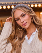 Elegance Falls Herringbone Headband