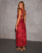 forbidden love floral print mesh maxi dress Forbidden Love Floral Print Mesh Maxi Dress VICI