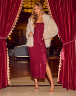 Social Darling Faux Fur Coat