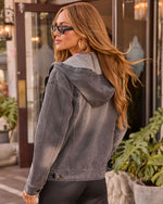 Autumn Crush Hooded Denim Jacket