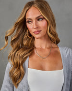Blissful Muse Layered Mixed Metal Necklace