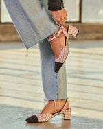 Rosalea Tweed Kitten Heels