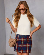 Cream % Cafe Crewneck Sweater-2