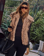 Marvex Faux Fur Vest