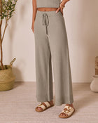 Sage % Drift Together High Rise Wide Leg Pants-1
