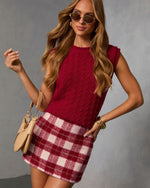 Rosaria Knit Sweater Vest