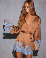 Rust % Soft Ember Wrap Mini Dress-5