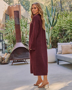 Soft Aura Knit Longline Cardigan