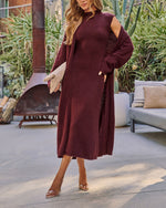 Soft Aura Knit Longline Cardigan