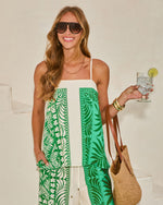 Relaxed Riviera Tropical Print Top