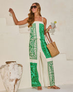 Relaxed Riviera Tropical Print Top