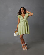 light green babydoll dress Loving Life Sage Green Babydoll Dress Shop the Mint