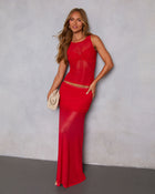 Bittersweet Crush Mesh Top