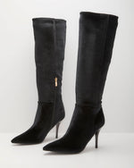 Mariana Velvet Knee High Boots