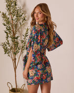 Jacie Wrap Mini Dress