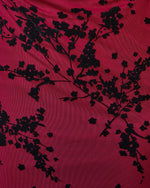 Red Floral % Ellie Floral Midi Dress-6