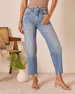 Outlaw Stretch Super High Rise Barrel Jean