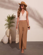 Cabana Cool Halter Neck Top