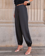Forward Feeling Satin Joggers