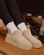 Natural % Isenrae Slip Ankle Boot-3