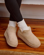 Natural % Isenrae Slip Ankle Boot-4