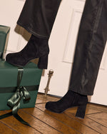 Maxxie Faux Suede Platform Bootie