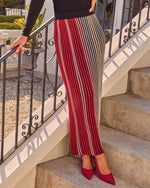 Mireilla Multi Striped Maxi Skirt