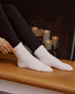 Ivory % Snowed In Cozy Chenille Socks-4