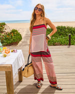 Jetset Glow Striped Geometric Cami