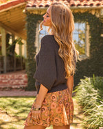 Lettie Short Sleeve Sweater Top