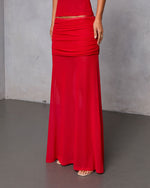 Bittersweet Crush Mesh Maxi Skirt