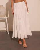 Timeless Coast Cotton Maxi Skirt