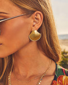 Sandie Seashell Stud Earrings