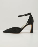 Yazmine Velvet Point Toe Heels