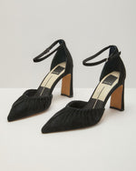 Yazmine Velvet Point Toe Heels
