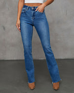 Orslow High Rise Straight Leg Denim