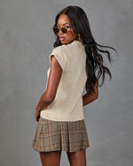 Nila Knit Short Sleeve Sweater