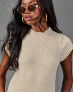 Nila Knit Short Sleeve Sweater