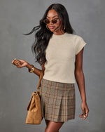 Nila Knit Short Sleeve Sweater
