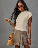 Nila Knit Short Sleeve Sweater