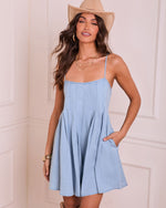 Golden Range Chambray Romper