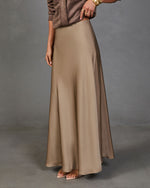 Mariana Satin Maxi Skirt