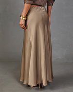 Mariana Satin Maxi Skirt