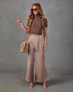 Zya Satin Wide Leg Pants