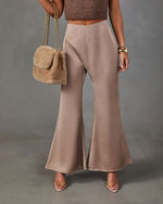 Zya Satin Wide Leg Pants